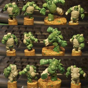 Dwarves Football team work in progress by Scibor