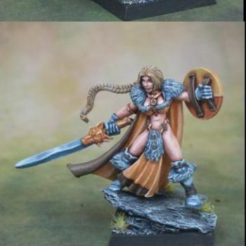 Viking girl by Theminiaturepainter