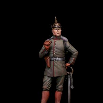 Officier Infanterie Allemand 1914 by Dana JeanPaul