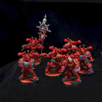 World Eaters Space Marine squad #1 by Tai