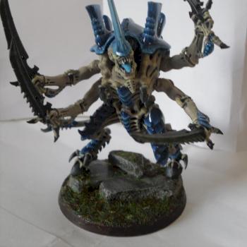 Magnetized Swarmlord 02 (complete) by TyranidPainter