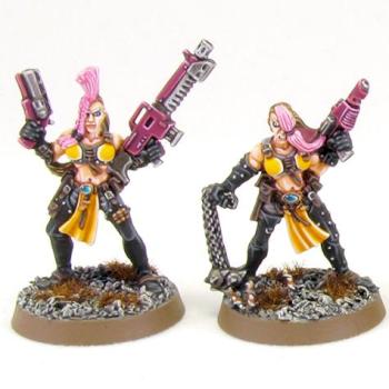 Necromunda Escher Gang (Part 3 - Heavy, Gangers, Juve) by richardvan