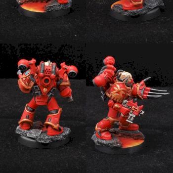 World Eaters Space Marine squad #1 Champion by Tai