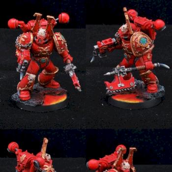 World Eaters Space Marine squad #1 member by Tai