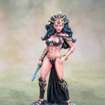 Takhisis dark queen Dragonlance by Theminiaturepainter
