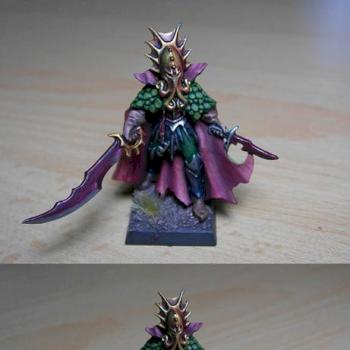 Dark Elves: Lokhir Fellheart by RagnarBlack