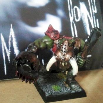 Nurgle Chaos Orc by Humanfly