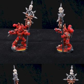 World Eaters Space Marine squad #1 Icon Bearer by Tai