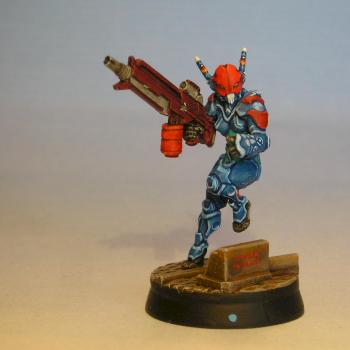 Infinity Swiss Guard HMG by Charno