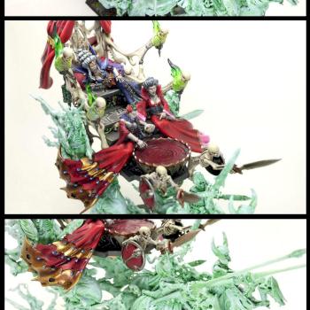 Vampire Counts Coven Throne by iotaomicron