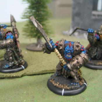 Trollblood Light Warbeast Axer & Impaler by tchicken