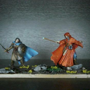 mage vs fighter by heliah