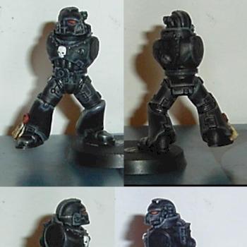 Black Templars Space Marine by Porzeczka