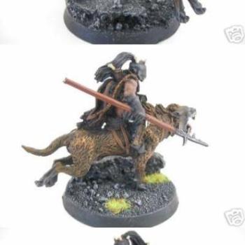 Warg Rider LOTR Warhammer Lord of the Rings by mb kh lotrminiatures