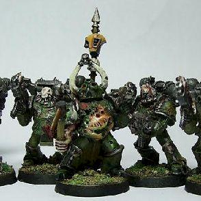 Death Guard marines by ovy