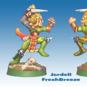 Blood Bowl Wardancer by Emi78