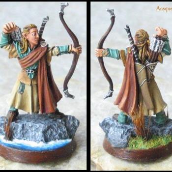 Elve archer lothlorien (elfe) LOTR by ansquer