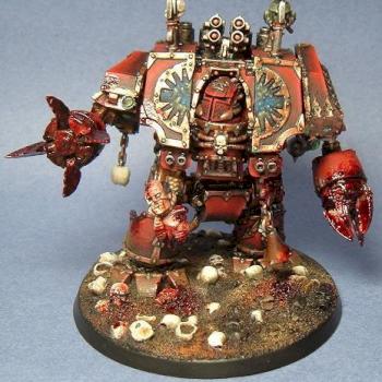 Khornate Dreadnought "Deathwalker!" by lonewolf
