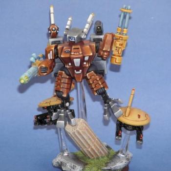 Tau Crisis battlesuit by a vince