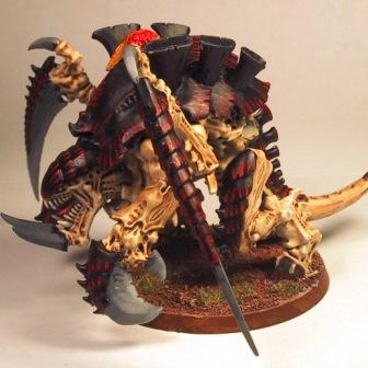 Tyranid Carnifex Hivefleet Kraken by kevinsho27