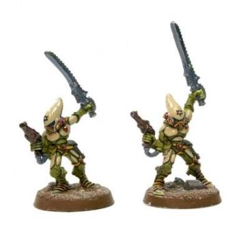 Escorpiones Eldar - Eldar Striking Scarpions by cote