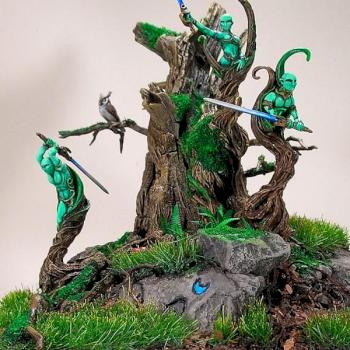Sylvan Animae Diorama by 12 11er