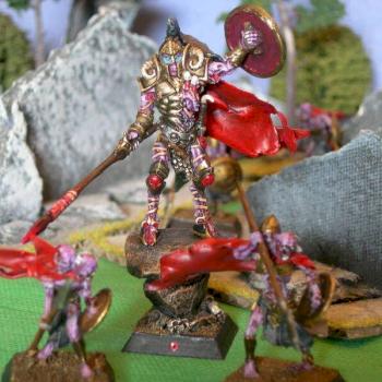 Leonidas after death (from Alderan mini) by Morsimperatrix