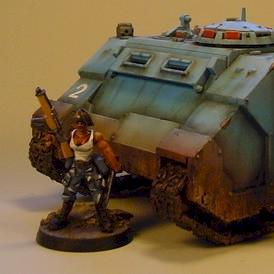 Space Marines Rhino by coolyjelly