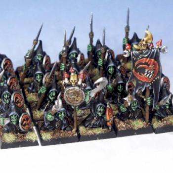 night goblin regiment by techanu