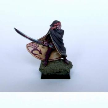 Aenur, The Sword of Twilight or Dark Elf Assassin by johnnykangur