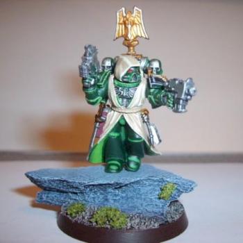 Another mini ( Dark Angel Veteran Marine ) by gecko