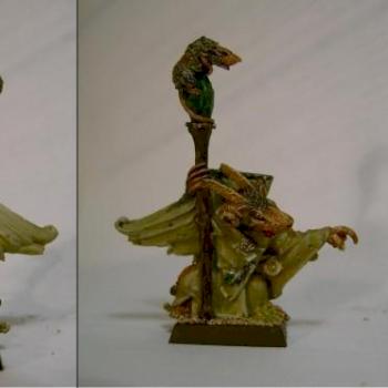 Prophète gris skaven by Grafgirk
