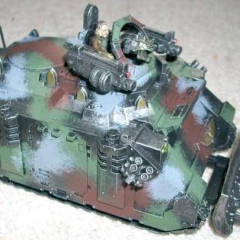 Imperial Guard Razorback Command Tank by Freakazoid