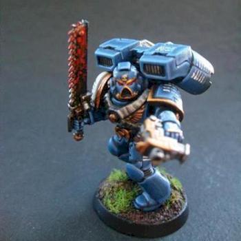 Assault Veteran Space Marine by Maximus psg