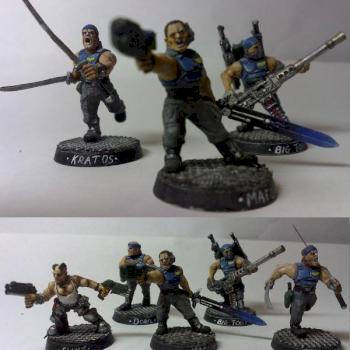 Necromunda gang by sprugly