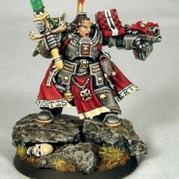 Grey Knight Brother Captain Leoric by Roktop