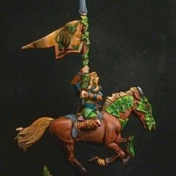 Wild Rider Standard Bearer by Ogrebane by Works Of Heart