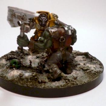 WD 345 Free minis in diorama by Bogen