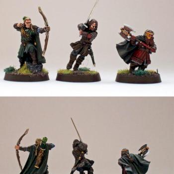 Aragorn, Legolas and Gimli by Sigmar3