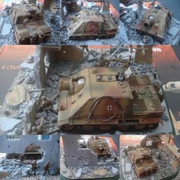 1/72 scale Dragon Sturm Tiger by danl