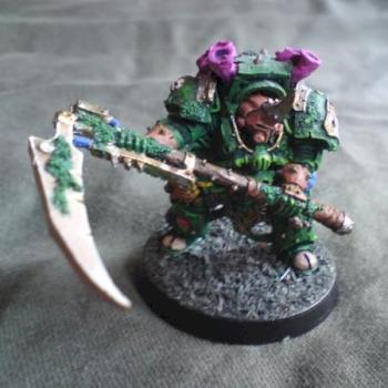 Typhus champion of nurgle by Christiancollett