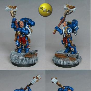 Ultramarines captain Gamesday 2008 figure by nels0nmac