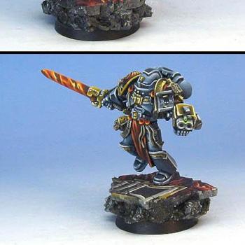 Warhammer 40k Grey Knight Justicar by Wappellious