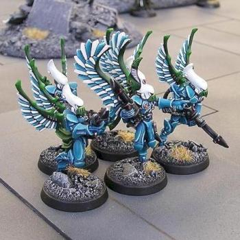 Eldar Swooping Hawks by Baumkrone1000