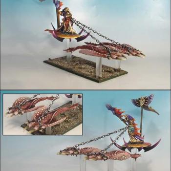 CONVERTED CHAOS CHARRIOT OF TZEENTCH by midgardmodels