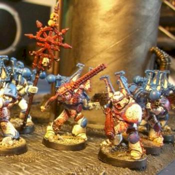 World Eater Chaos Space Marine Trupp by woe2u