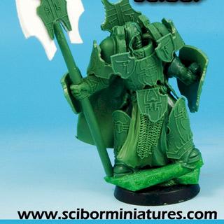 28mm scale Science Fiction Egyptian Guardian Greenstuff Sculpture by Scibor