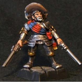 Mordheim Marienburg: Champion with brace of DP by Leszczu