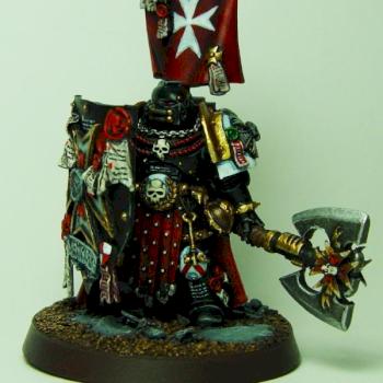Black Templar Lord by cyphercodicer1983
