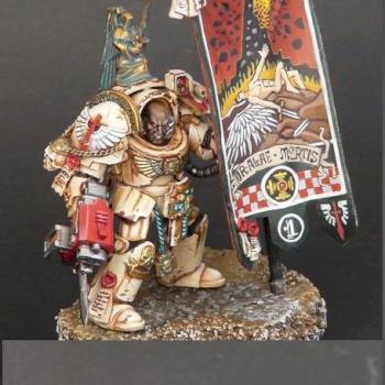 DEATHWING standard bearer by RAFF